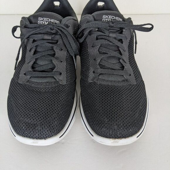 Skechers Black and White Sneakers Women's 9.5 - Picture 5 of 10